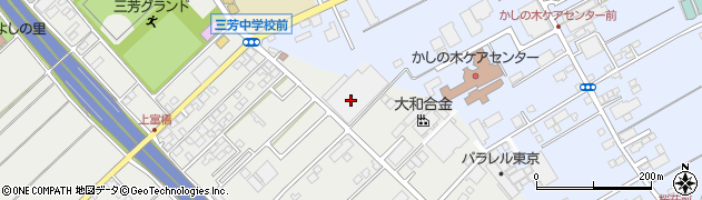 埼玉県入間郡三芳町上富458周辺の地図