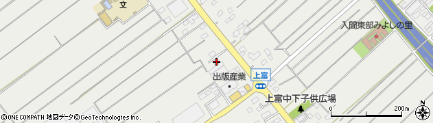 埼玉県入間郡三芳町上富1197周辺の地図