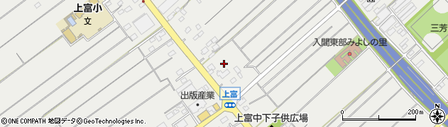 埼玉県入間郡三芳町上富285周辺の地図
