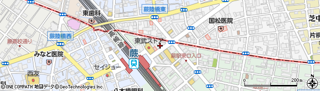 カラオケまねきねこ・蕨駅東口店周辺の地図