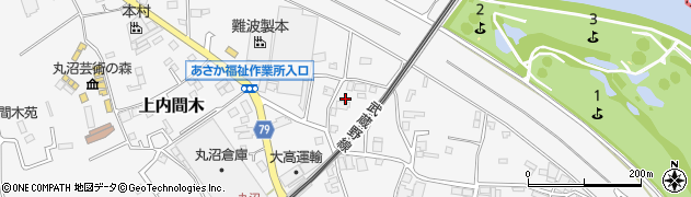 埼玉県朝霞市上内間木802周辺の地図