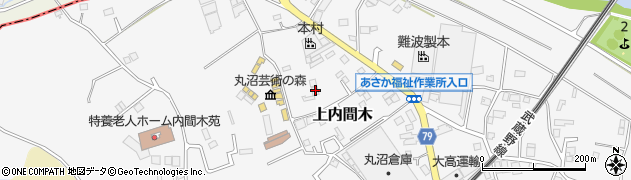 埼玉県朝霞市上内間木722-7周辺の地図