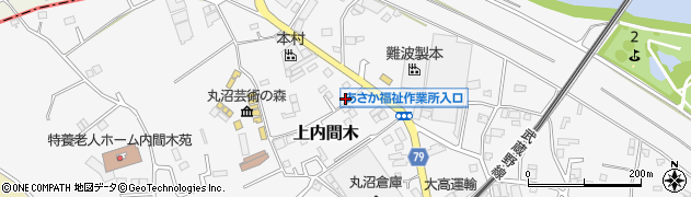 埼玉県朝霞市上内間木722-1周辺の地図
