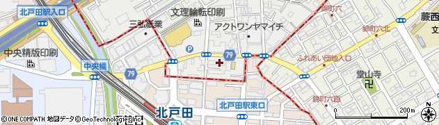 埼京カイロプラクティックオフィス周辺の地図