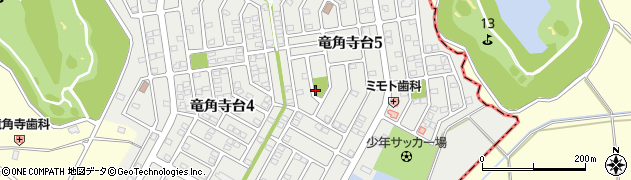 四斗蒔児童公園周辺の地図