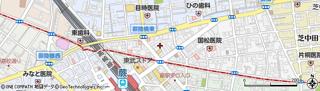 埼玉県川口市芝新町4周辺の地図