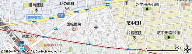 埼玉県川口市芝新町周辺の地図
