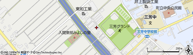 埼玉県入間郡三芳町上富324周辺の地図