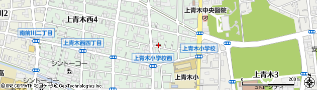 埼玉県川口市上青木西5丁目周辺の地図