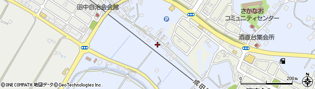 千葉県印旛郡栄町酒直1630周辺の地図