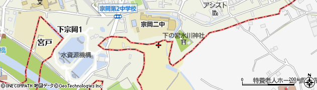 埼玉県朝霞市宮戸3550周辺の地図