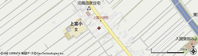 埼玉県入間郡三芳町上富1262周辺の地図