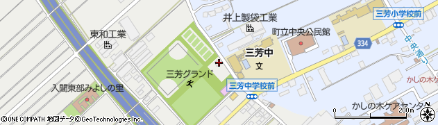 埼玉県入間郡三芳町上富368周辺の地図