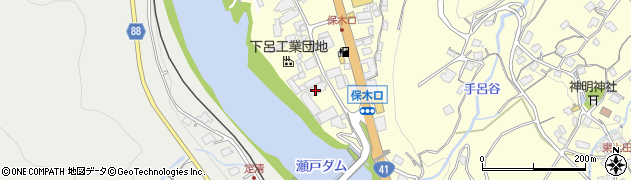 飛騨運輸株式会社　下呂営業所周辺の地図