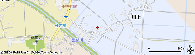 千葉県香取市川上661周辺の地図