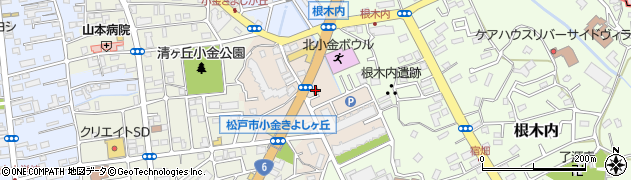 ダイハツ千葉販売Ｕ－ＣＡＲ松戸周辺の地図
