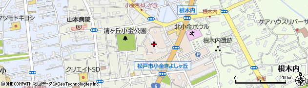 千葉県松戸市久保平賀377周辺の地図