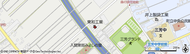 埼玉県入間郡三芳町上富306周辺の地図