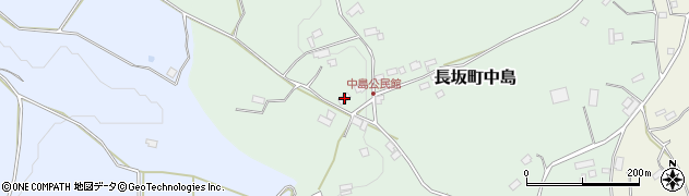 山梨県北杜市長坂町中島178周辺の地図