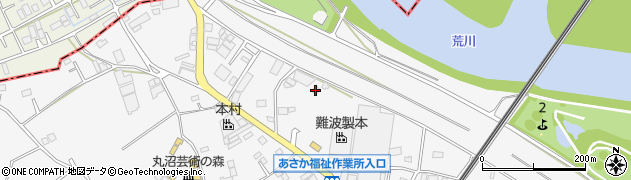 埼玉県朝霞市上内間木687周辺の地図