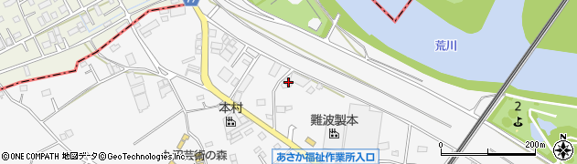 埼玉県朝霞市上内間木671周辺の地図