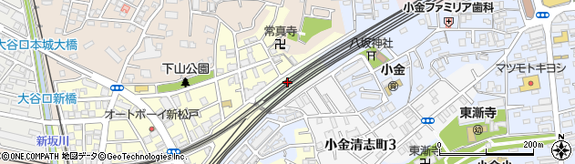 千葉県松戸市上総内周辺の地図