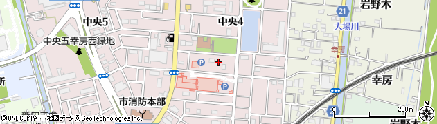 株式会社日本ベルト工業　埼玉営業所周辺の地図