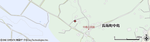 山梨県北杜市長坂町中島159周辺の地図