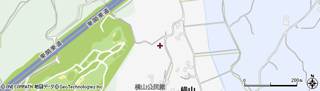 千葉県成田市横山周辺の地図