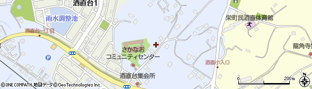 千葉県印旛郡栄町酒直1340周辺の地図