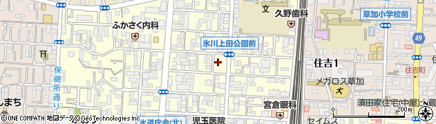 氷川上田公園周辺の地図