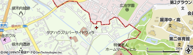 千葉県松戸市根木内702周辺の地図