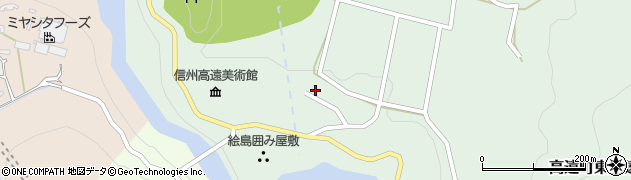長野県伊那市高遠町東高遠2208周辺の地図