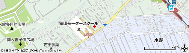狭山モータースクール株式会社周辺の地図