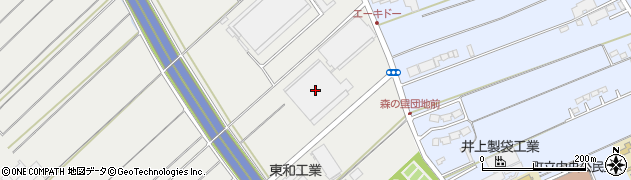 岡山県貨物運送所沢営業所周辺の地図