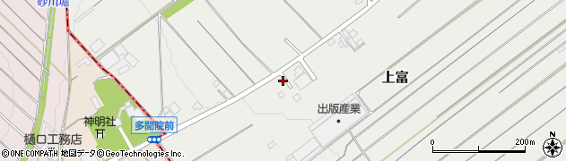 埼玉県入間郡三芳町上富1483周辺の地図