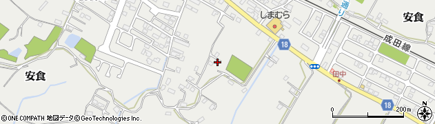 千葉県印旛郡栄町安食3200周辺の地図