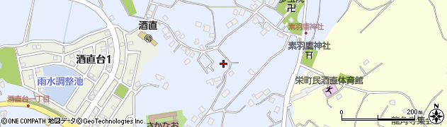 千葉県印旛郡栄町酒直1317周辺の地図