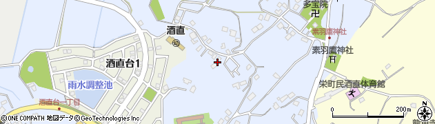 千葉県印旛郡栄町酒直1311周辺の地図