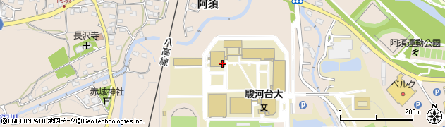 駿河台大学　入試広報課周辺の地図
