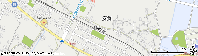 千葉県印旛郡栄町安食2396周辺の地図