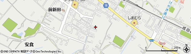 千葉県印旛郡栄町安食3180周辺の地図