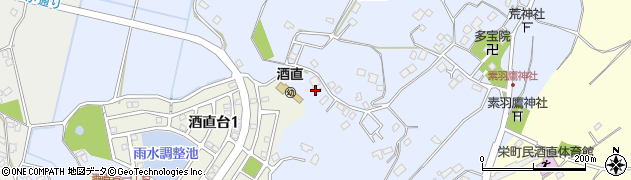 千葉県印旛郡栄町酒直1294周辺の地図