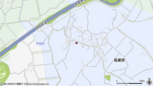 〒287-0215 千葉県成田市馬乗里の地図