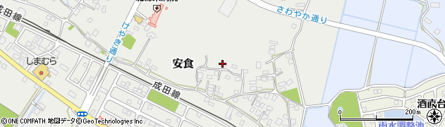 千葉県印旛郡栄町安食2336周辺の地図