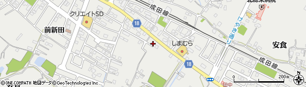 千葉県印旛郡栄町安食3216周辺の地図