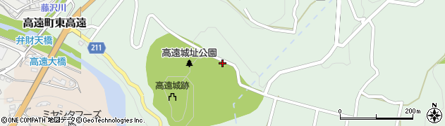 長野県伊那市高遠町東高遠2298周辺の地図