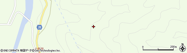 長野県木曽町（木曽郡）三岳（上条）周辺の地図