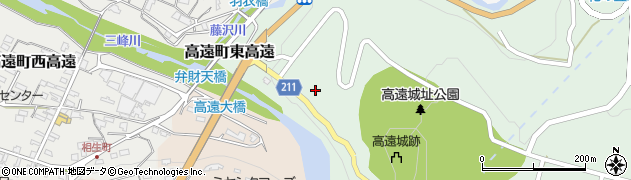 長野県伊那市高遠町東高遠2303周辺の地図