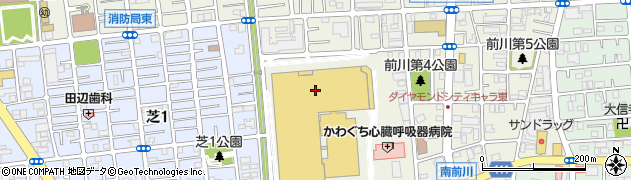 ユニックスサロン＆スパイオンモール川口前川店周辺の地図